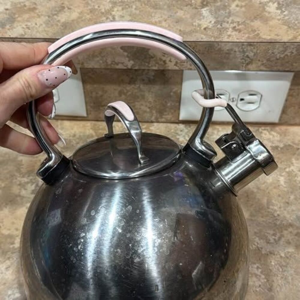 Kitchenaid Cook for the Cure Pink Ribbon Breast Cancer Tea Kettle